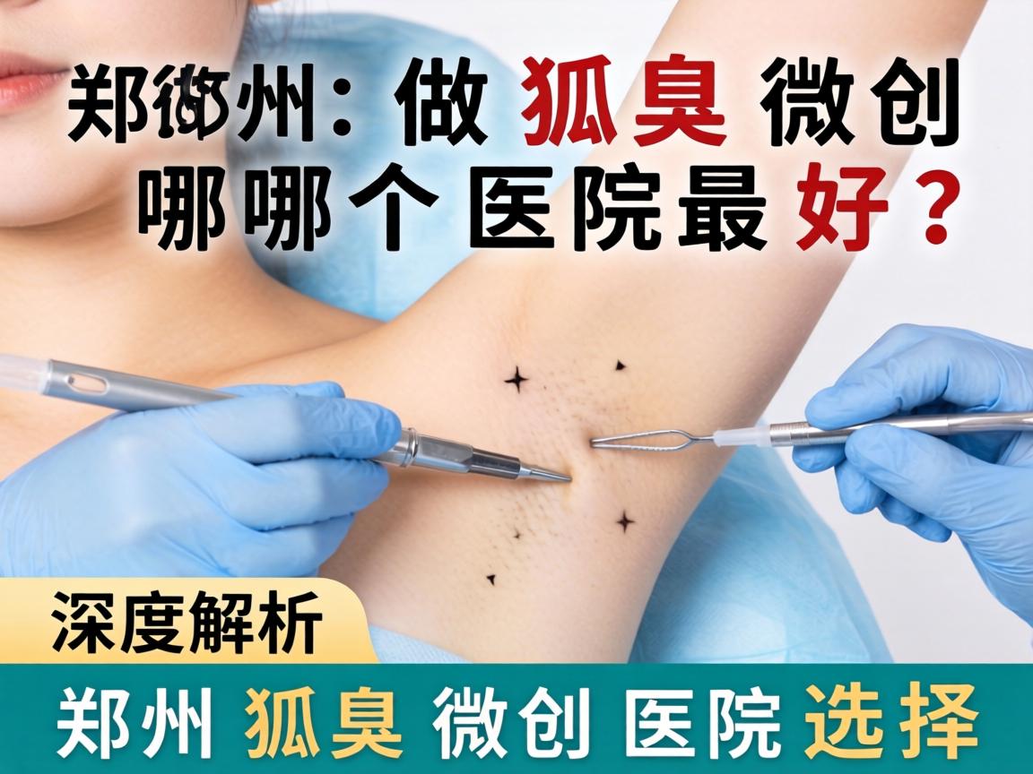 郑州做狐臭微创哪个医院最好？深度解析郑州狐臭微创医院选择