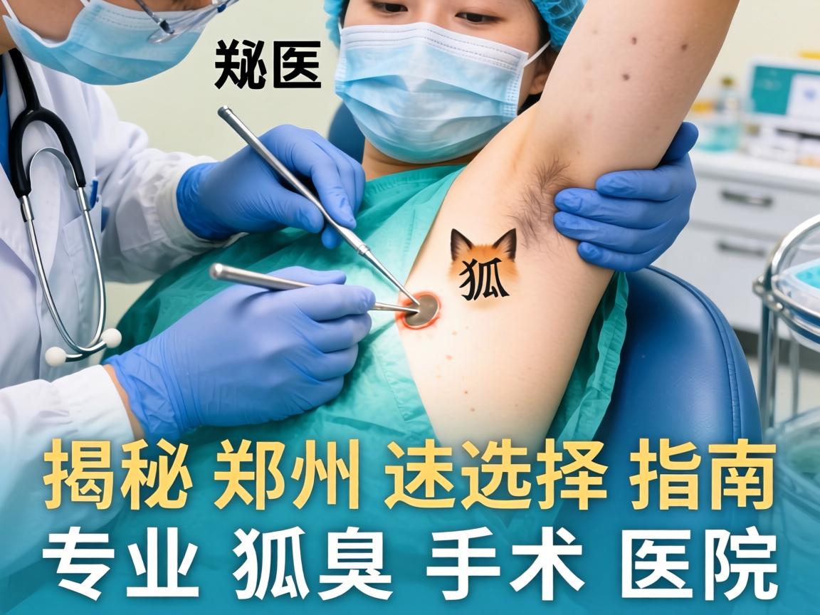 郑州狐臭手术医院选择指南，揭秘郑州专业狐臭手术医院