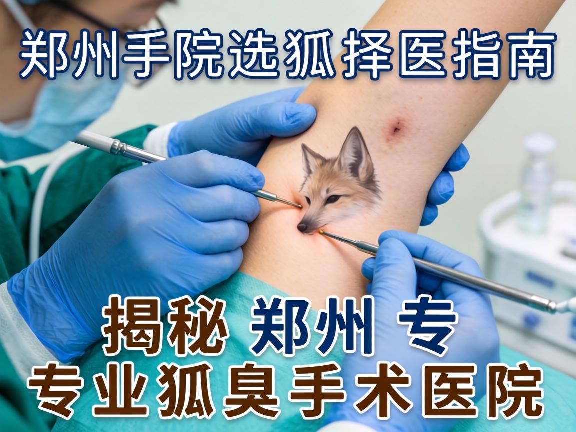 郑州狐臭手术医院选择指南，揭秘郑州专业狐臭手术医院