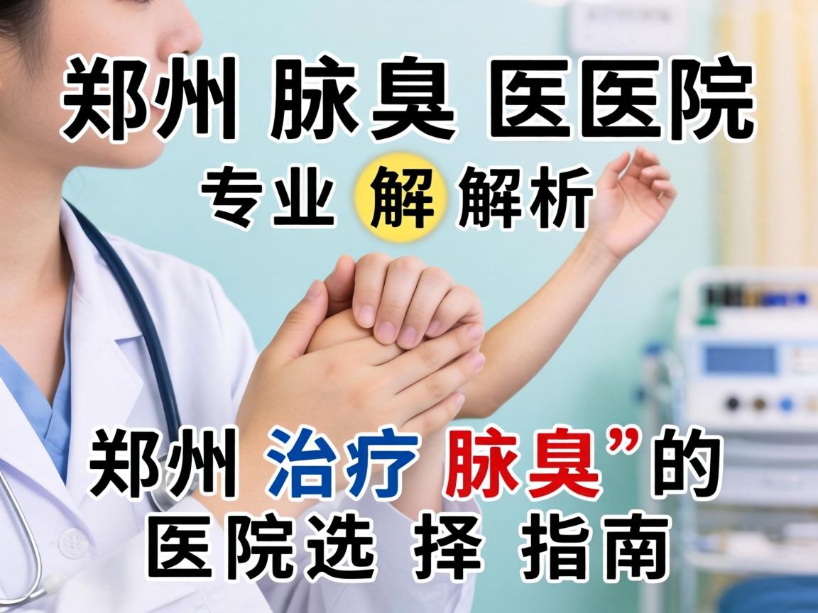 郑州腋臭医院专业解析，郑州治疗腋臭的医院选择指南