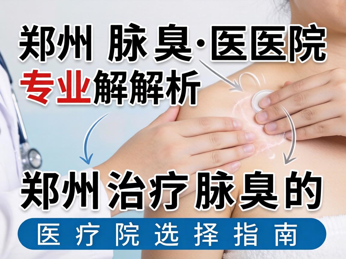 郑州腋臭医院专业解析，郑州治疗腋臭的医院选择指南