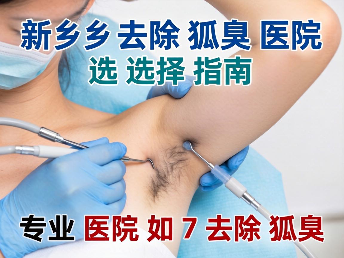 新乡去除狐臭医院选择指南，专业医院如何去除狐臭
