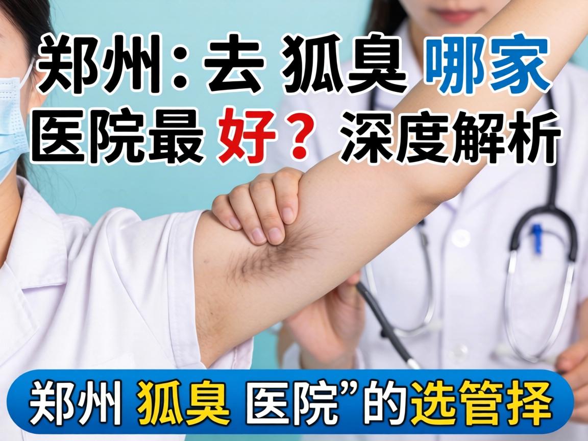 郑州去狐臭哪家医院最好？深度解析郑州狐臭医院的选择