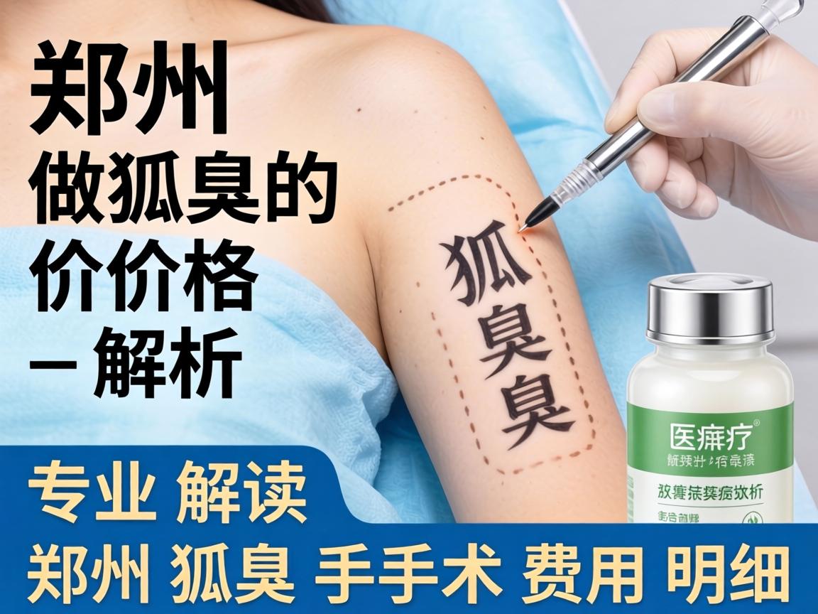 郑州做狐臭的价格解析，专业解读郑州狐臭手术费用明细