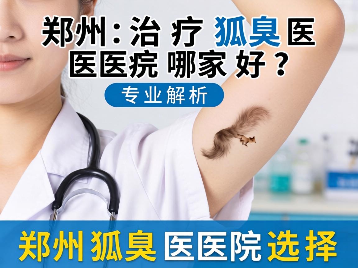 郑州治疗狐臭医院哪家好？专业解析郑州狐臭医院选择