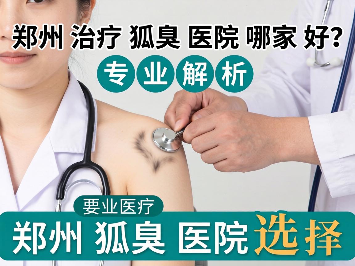 郑州治疗狐臭医院哪家好？专业解析郑州狐臭医院选择
