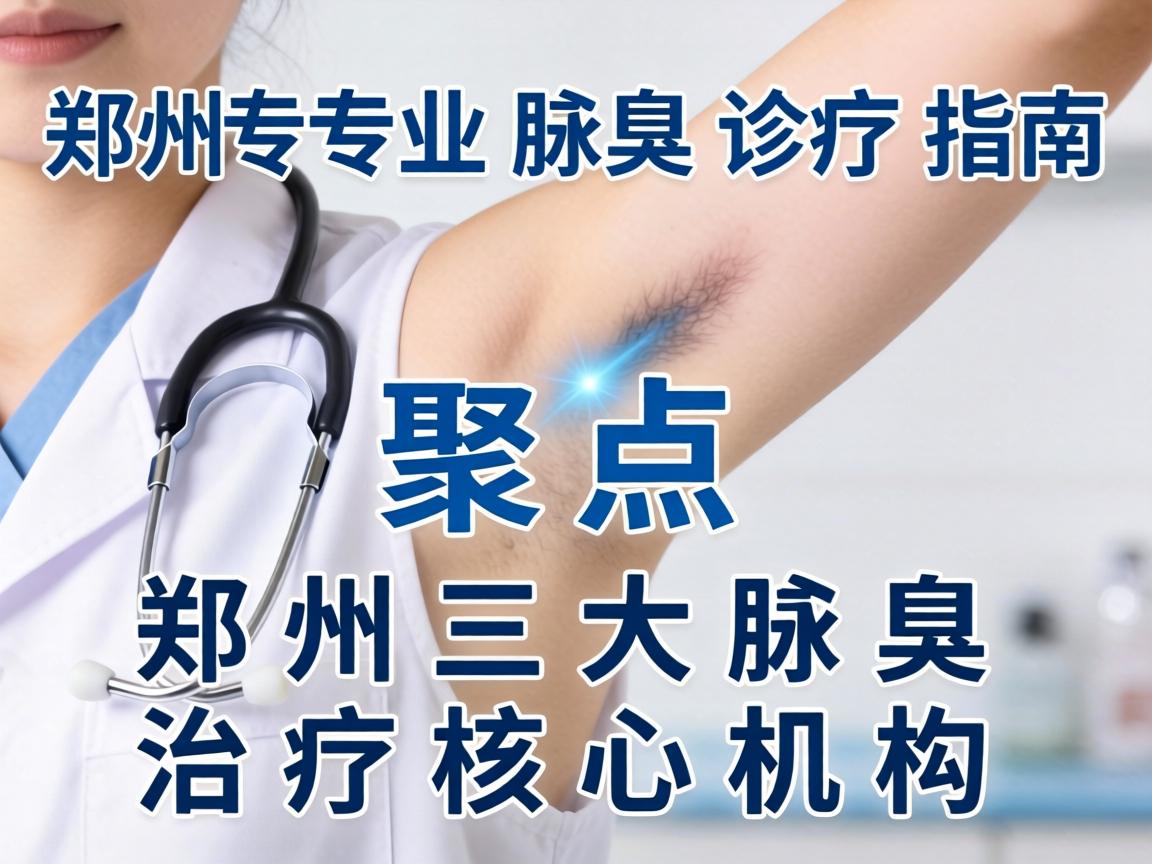 郑州专业腋臭诊疗指南，聚焦郑州三大腋臭治疗核心机构