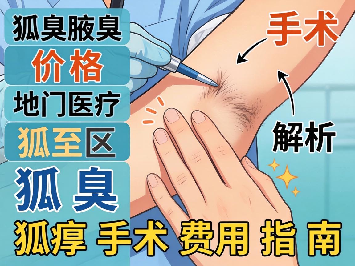 狐臭手术价格解析，周口地区狐臭手术费用指南
