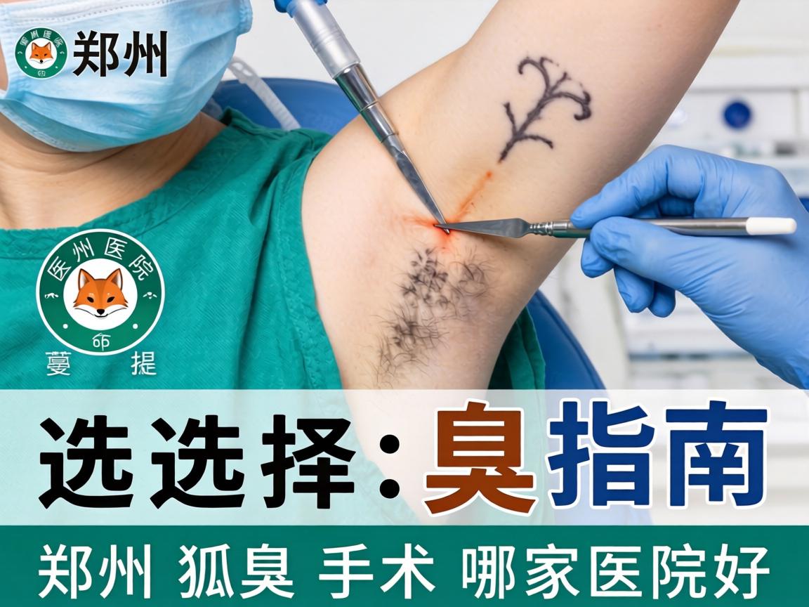郑州狐臭手术医院选择指南，解析郑州狐臭手术哪家医院好