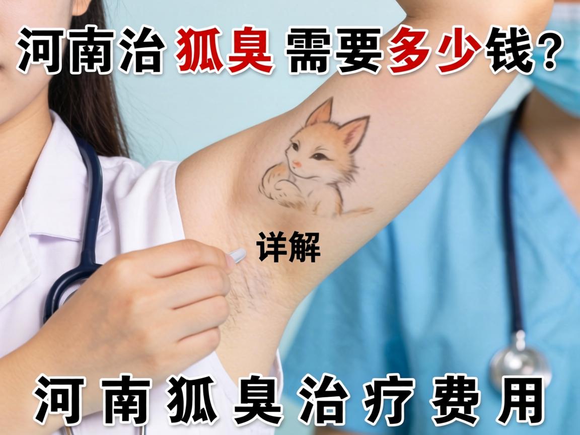 河南治狐臭需要多少钱？详解河南狐臭治疗费用