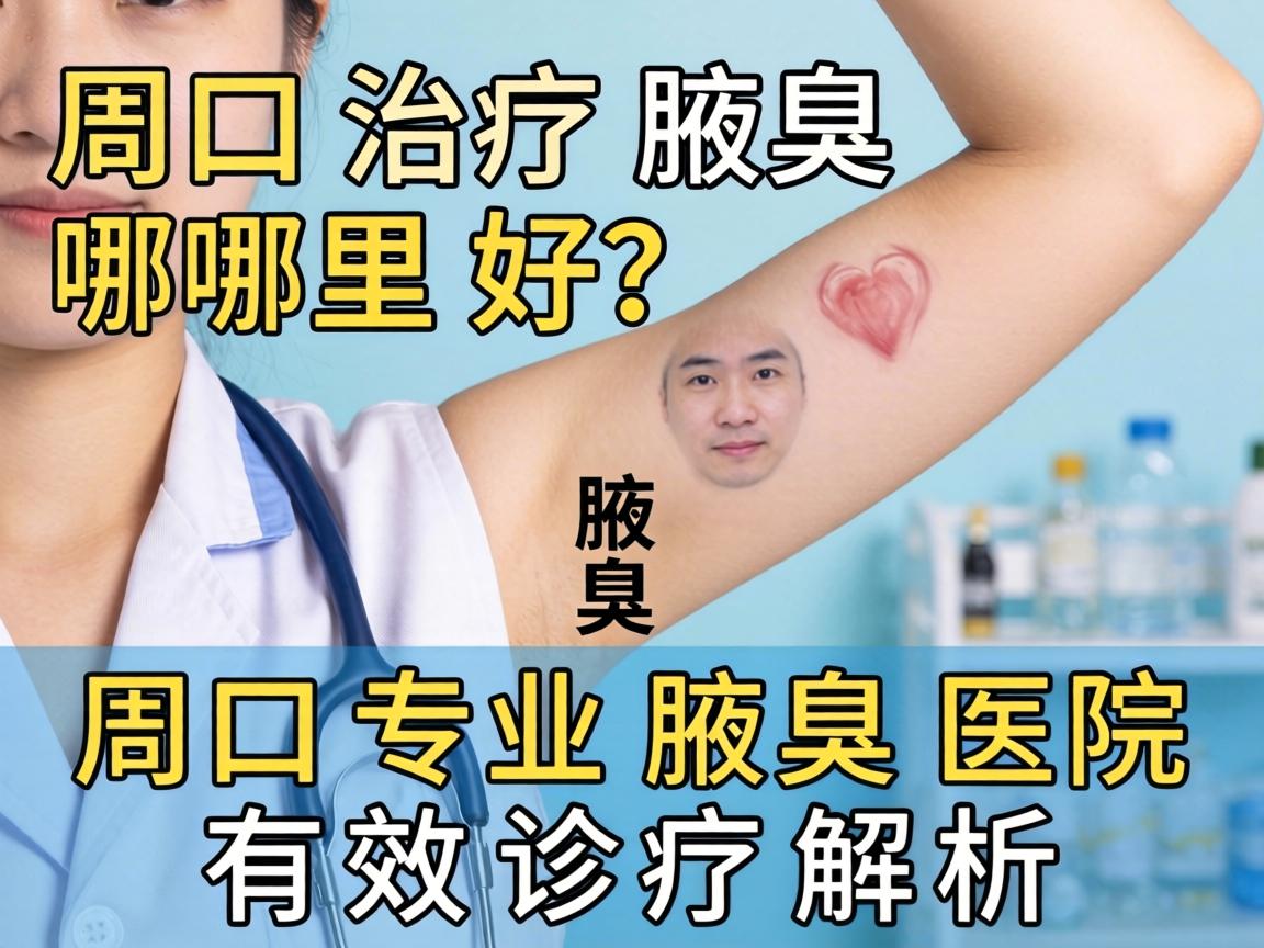 周口治疗腋臭哪里好？周口专业腋臭医院有效诊疗解析