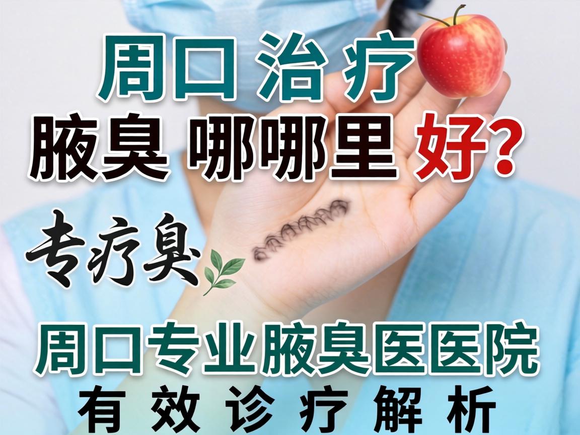 周口治疗腋臭哪里好？周口专业腋臭医院有效诊疗解析