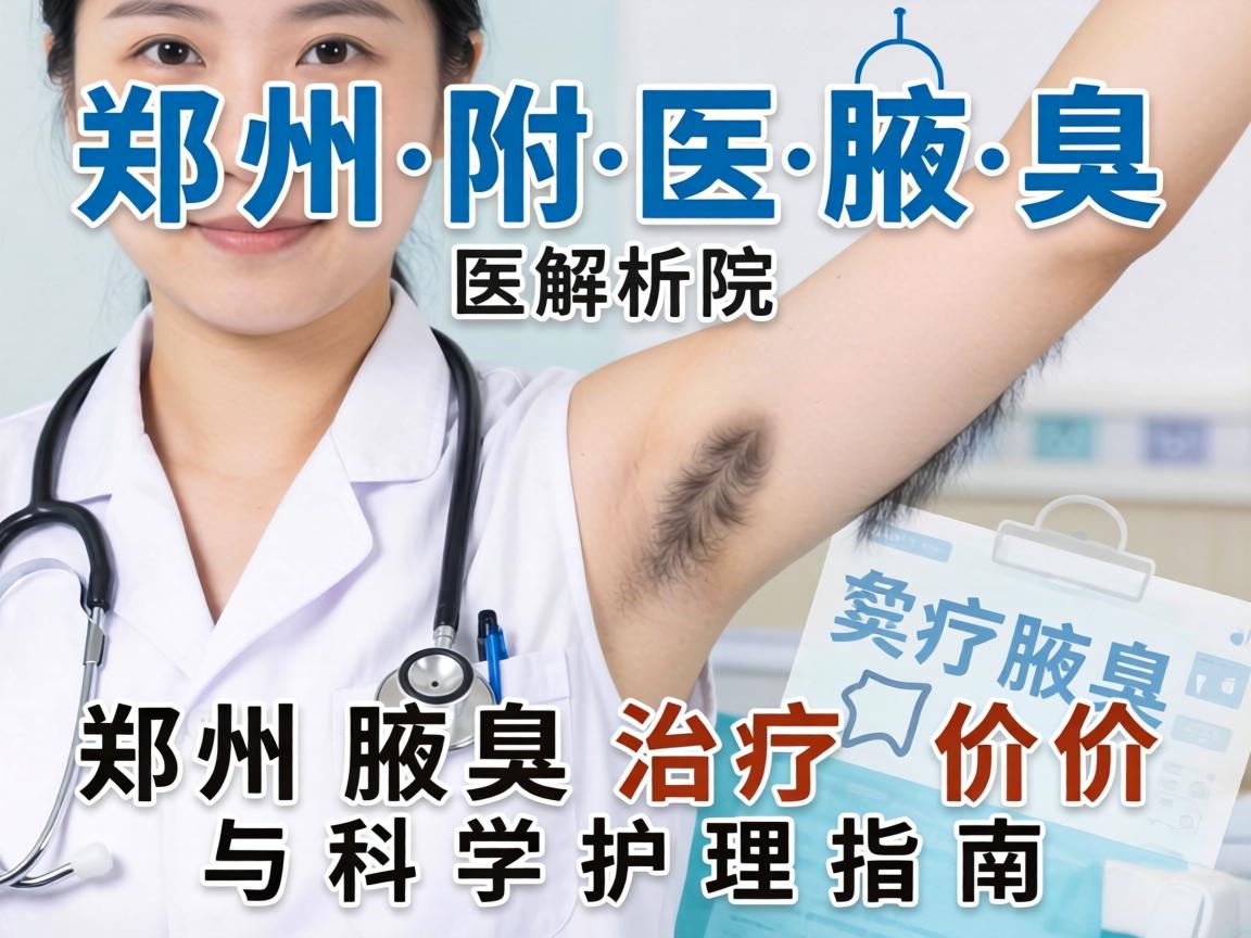 郑州附医腋臭医院解析，郑州腋臭治疗价格与科学护理指南