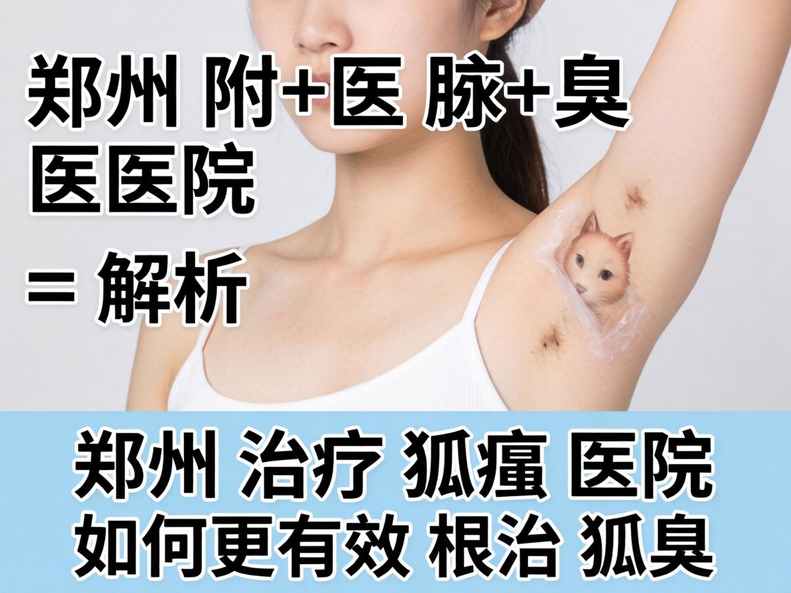 郑州附医腋臭医院解析，郑州治疗狐臭医院如何更有效根治狐臭