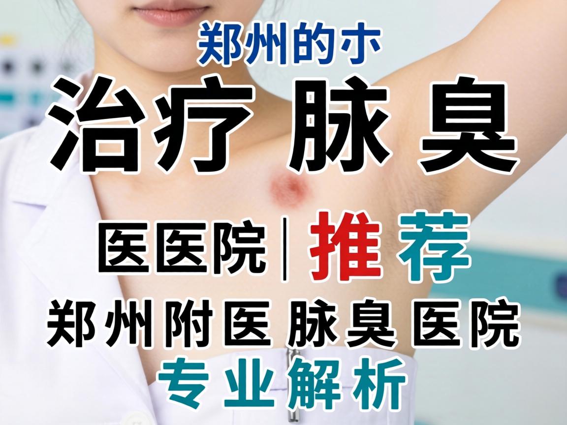 郑州治疗腋臭的医院推荐，郑州附医腋臭医院专业解析