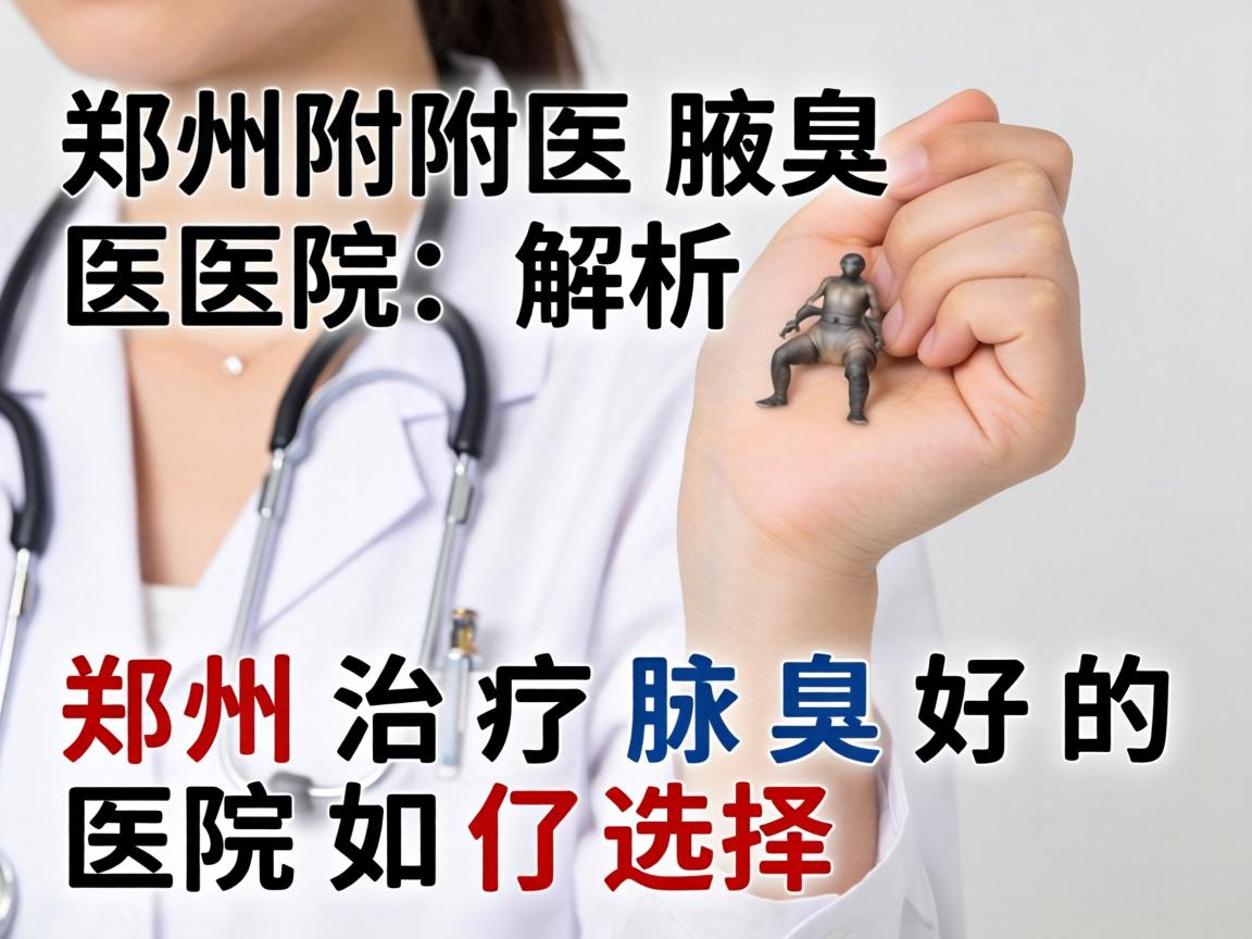 郑州附医腋臭医院解析，郑州治疗腋臭好的医院如何选择