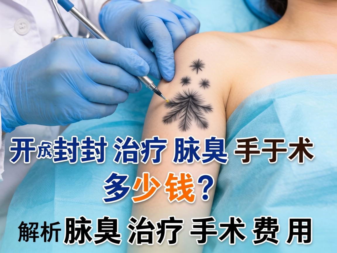 开封治疗腋臭手术多少钱？解析腋臭治疗手术费用