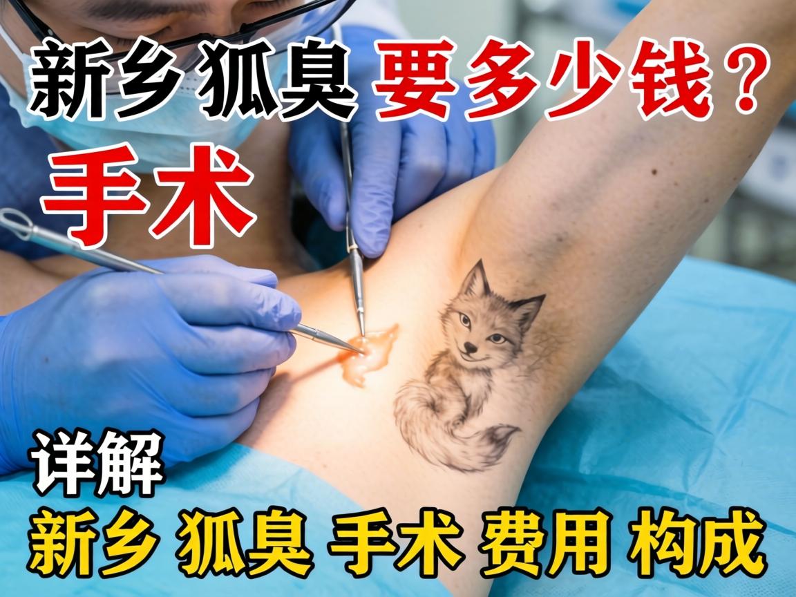 新乡狐臭手术要多少钱？详解新乡狐臭手术费用构成