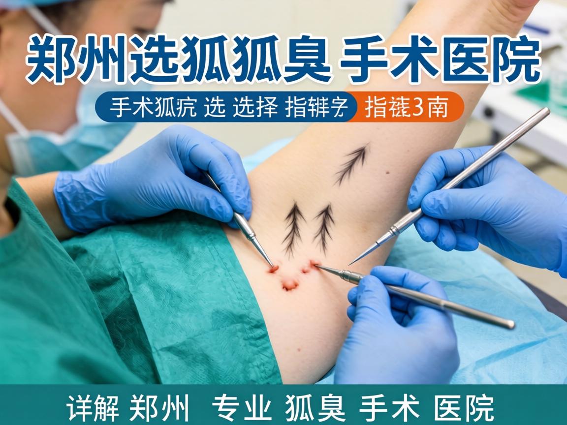 郑州狐臭手术医院选择指南，详解郑州专业狐臭手术医院