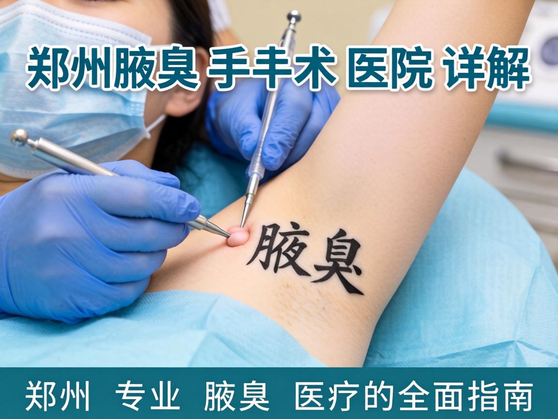 郑州腋臭手术医院详解，郑州专业腋臭医疗的全面指南