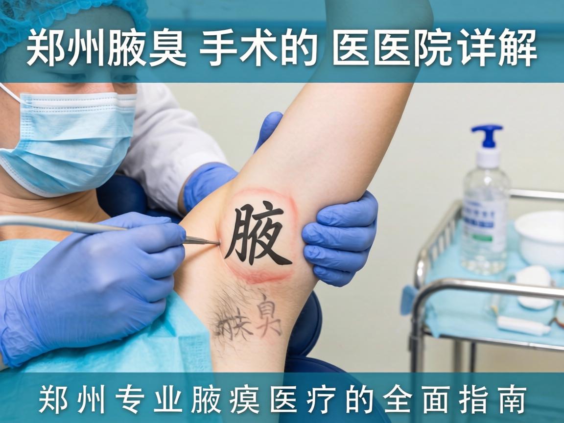 郑州腋臭手术医院详解，郑州专业腋臭医疗的全面指南