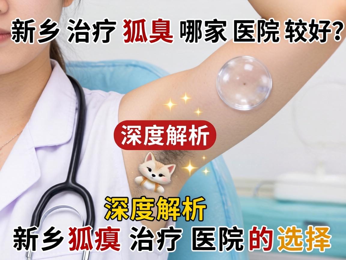 新乡治疗狐臭哪家医院较好？深度解析新乡狐臭治疗医院的选择