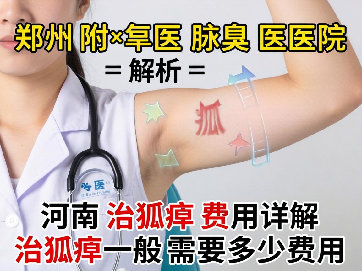 郑州附医腋臭医院解析，河南治狐臭费用详解，治狐臭一般需要多少费用