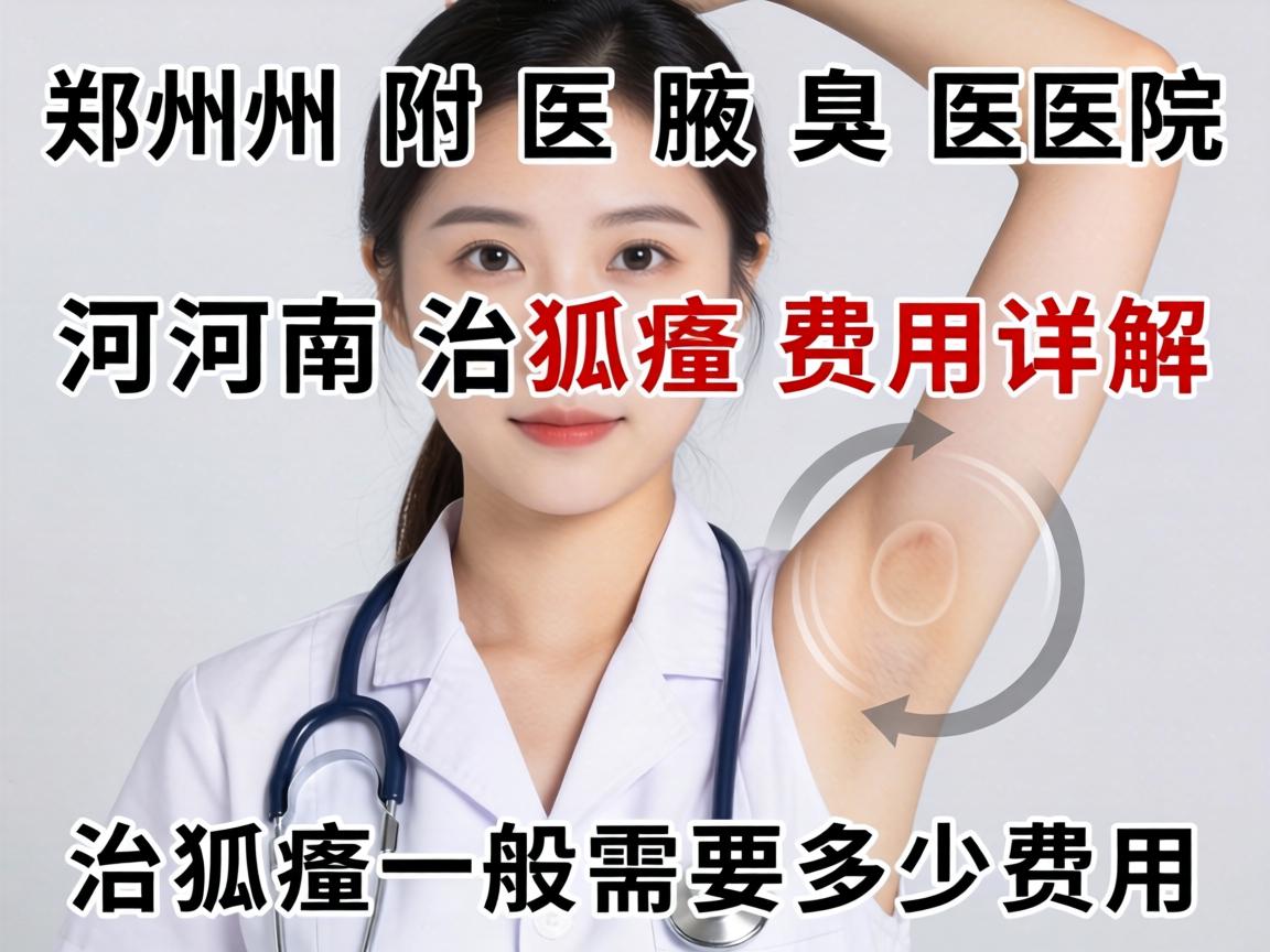 郑州附医腋臭医院解析，河南治狐臭费用详解，治狐臭一般需要多少费用