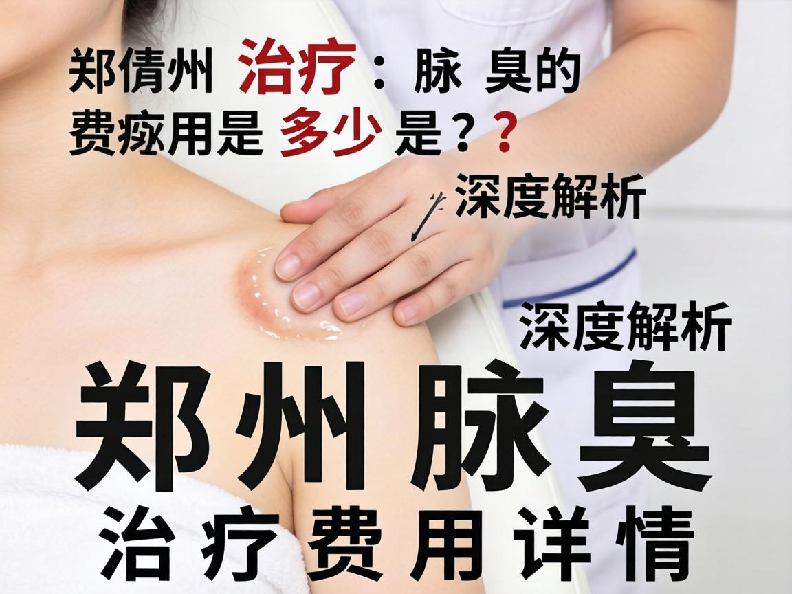 郑州治疗腋臭的费用是多少？深度解析郑州腋臭治疗费用详情