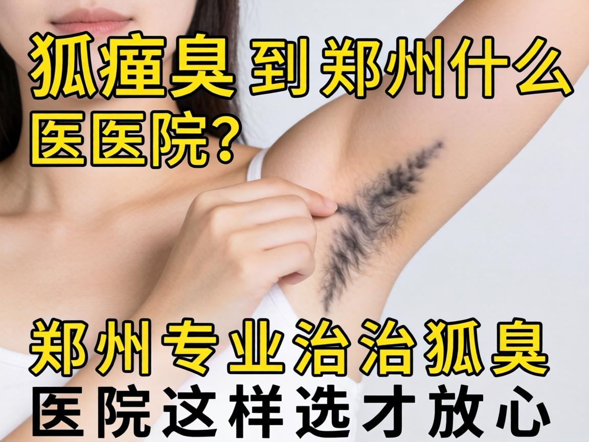 狐臭到郑州什么医院？郑州专业治狐臭医院这样选才放心