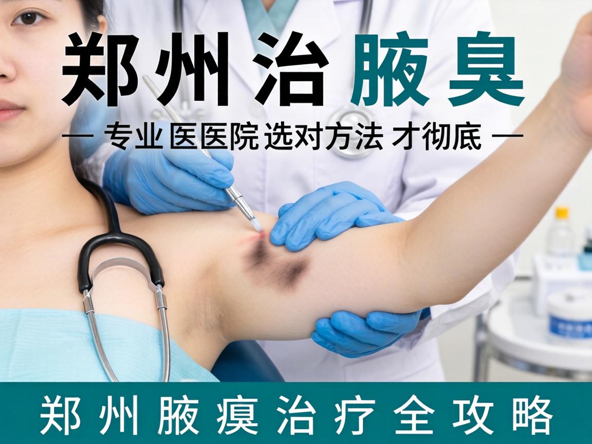 郑州治腋臭，专业医院选对方法才彻底—郑州腋臭治疗全攻略