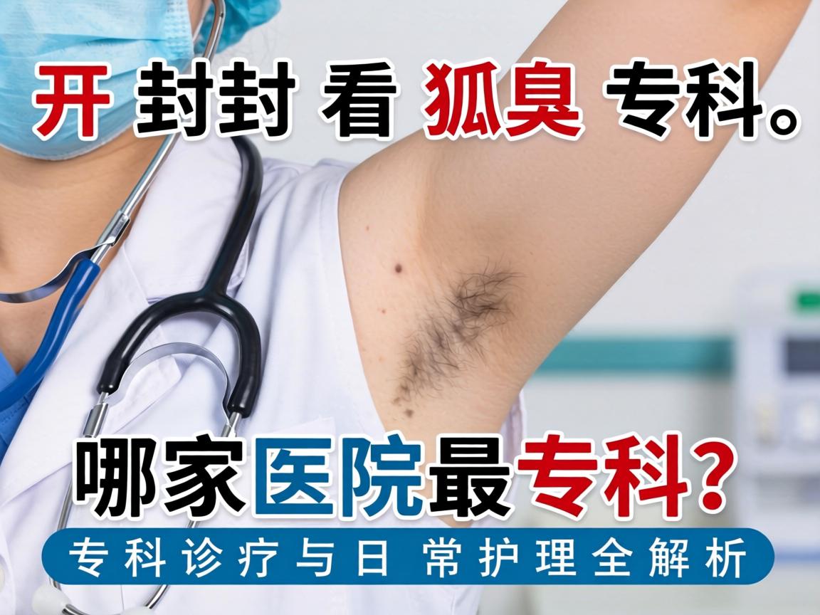开封看狐臭专科，哪家医院最专？专科诊疗与日常护理全解析